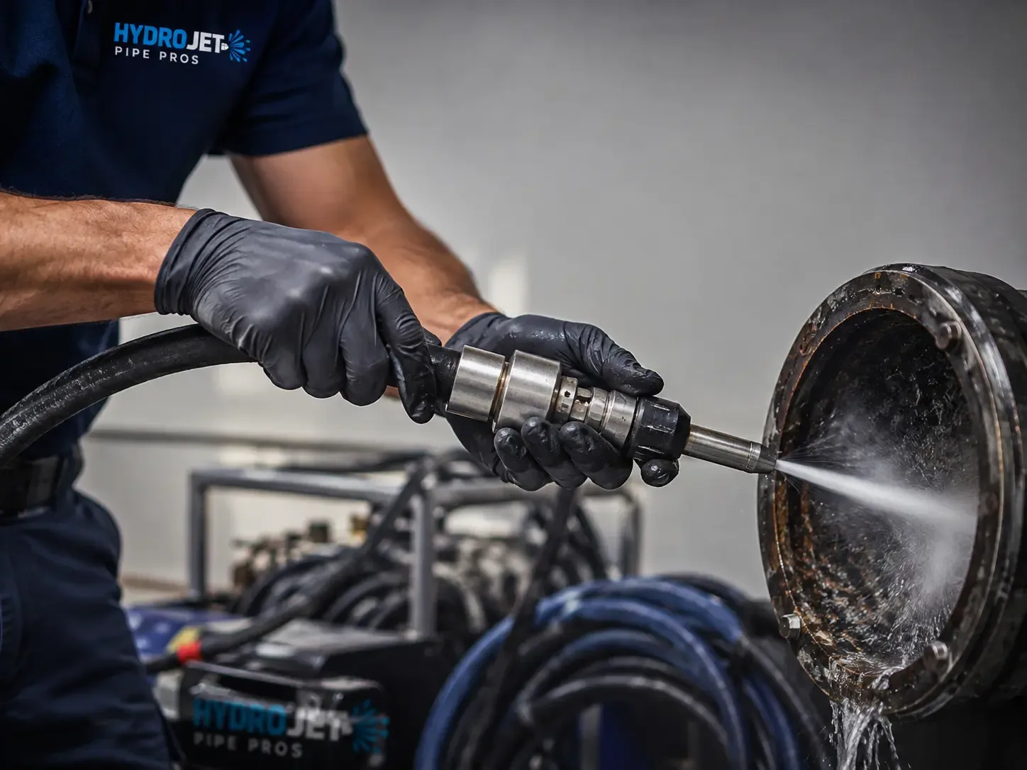 Hydro Jet Pipe Descaling in Brownsburg, VA